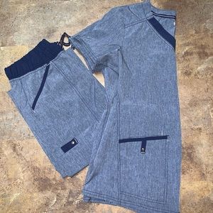 Matching set of scrubs